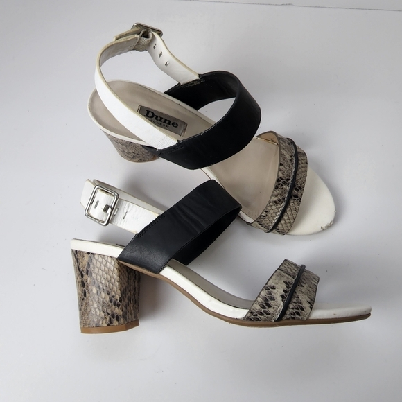 ⭐️40% Off⭐️ Dune London Joro Snakeskin Sandal - Picture 1 of 10